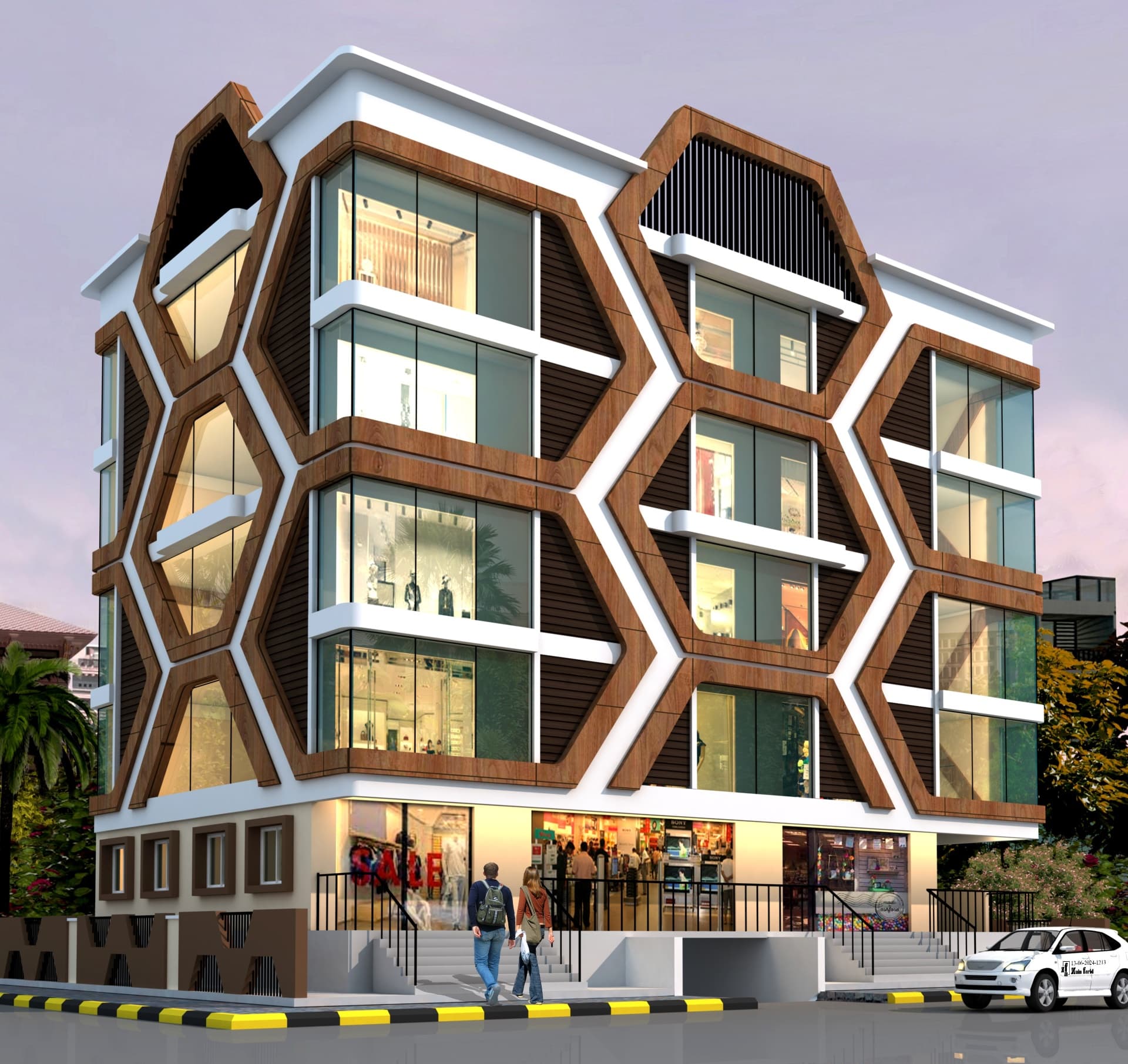 Hexa Hive Commercial Complex