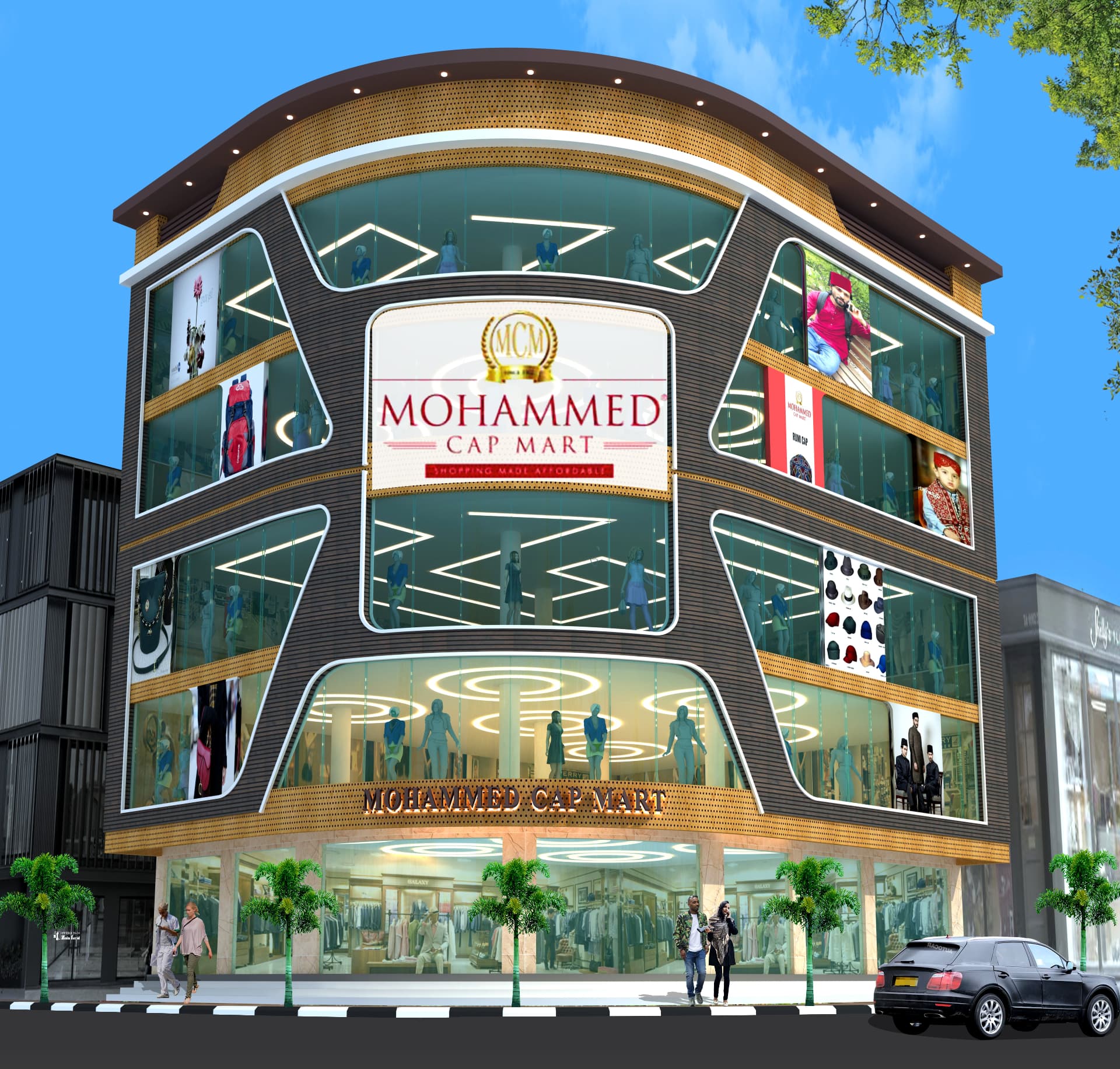 Mohammed Cap Mart Commercial Building