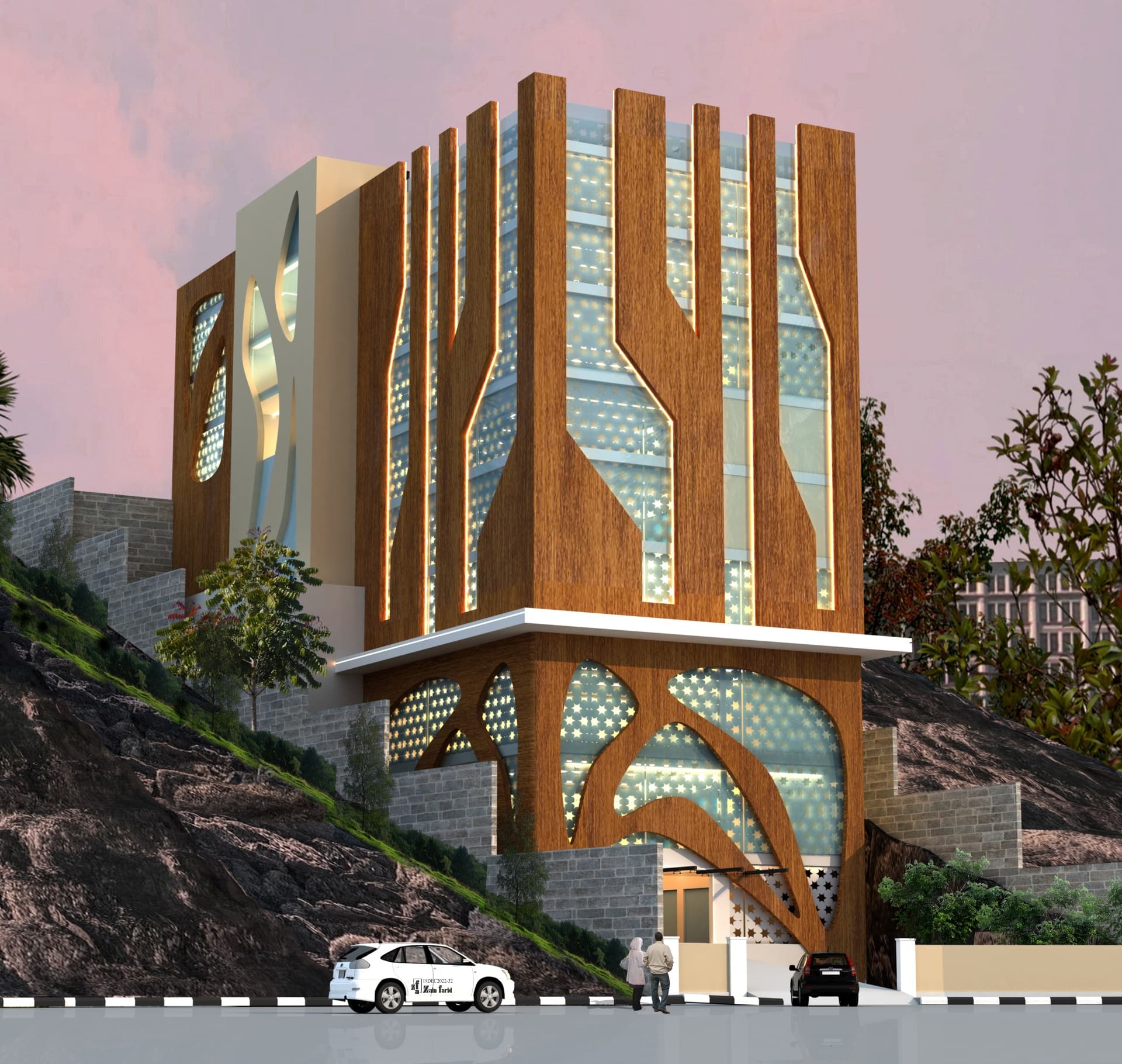 Hillside Contemporary Residence 