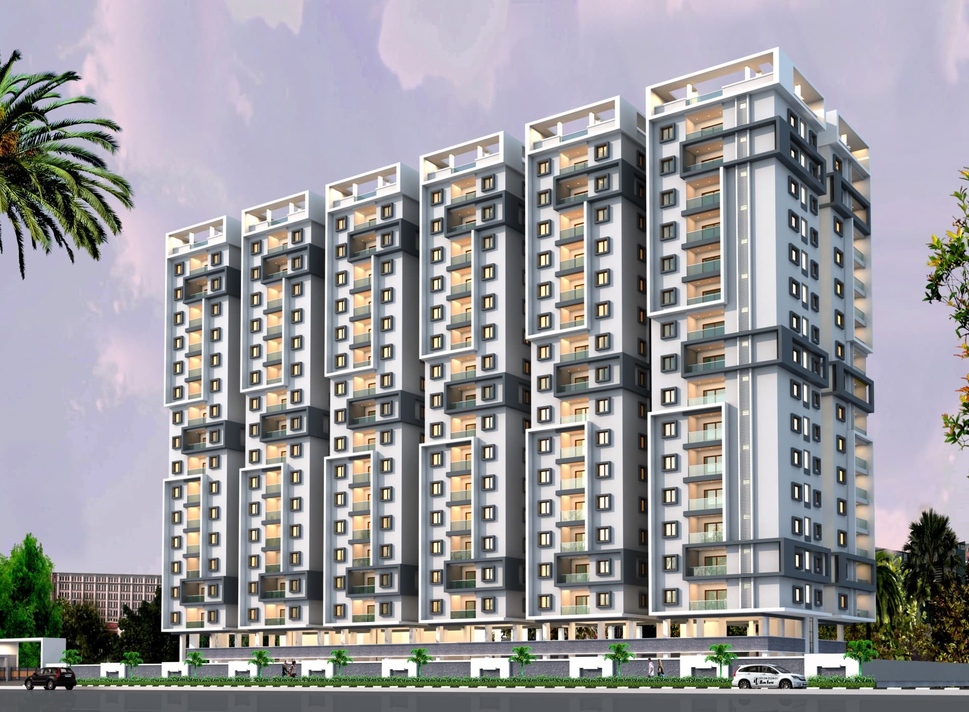 Contemporary High-Rise Residential 