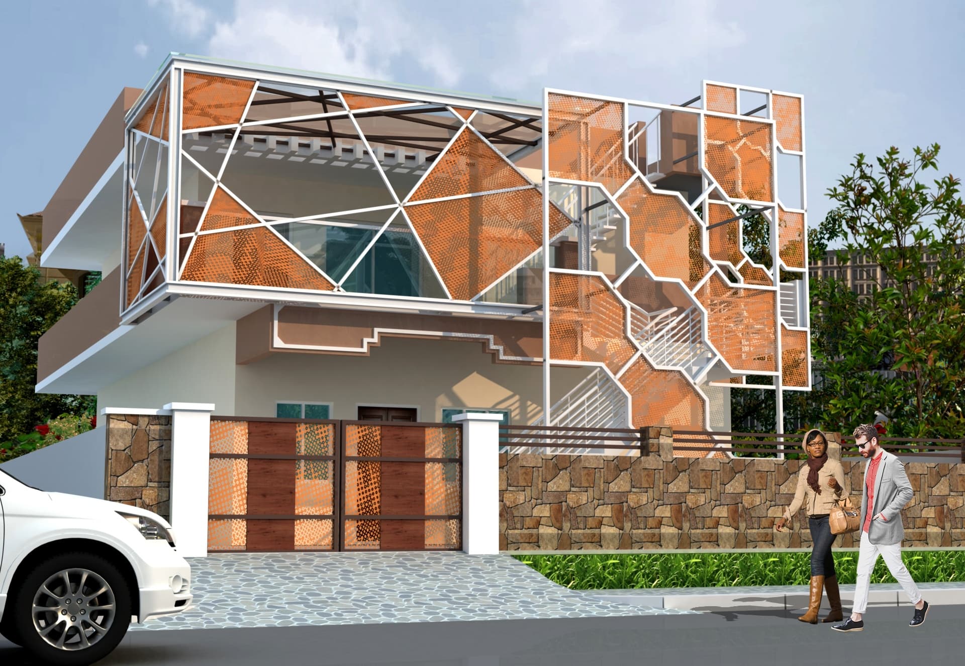 Parametric Contemporary Residence Design